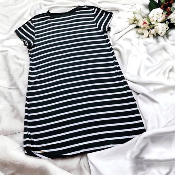 Jo & Co Super Soft Striped Shirt Dress - Picture 4 of 16